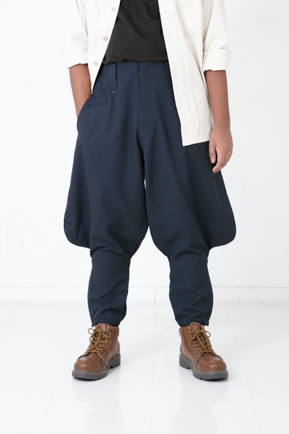 Japan made Serge 12 Shichibu Pants