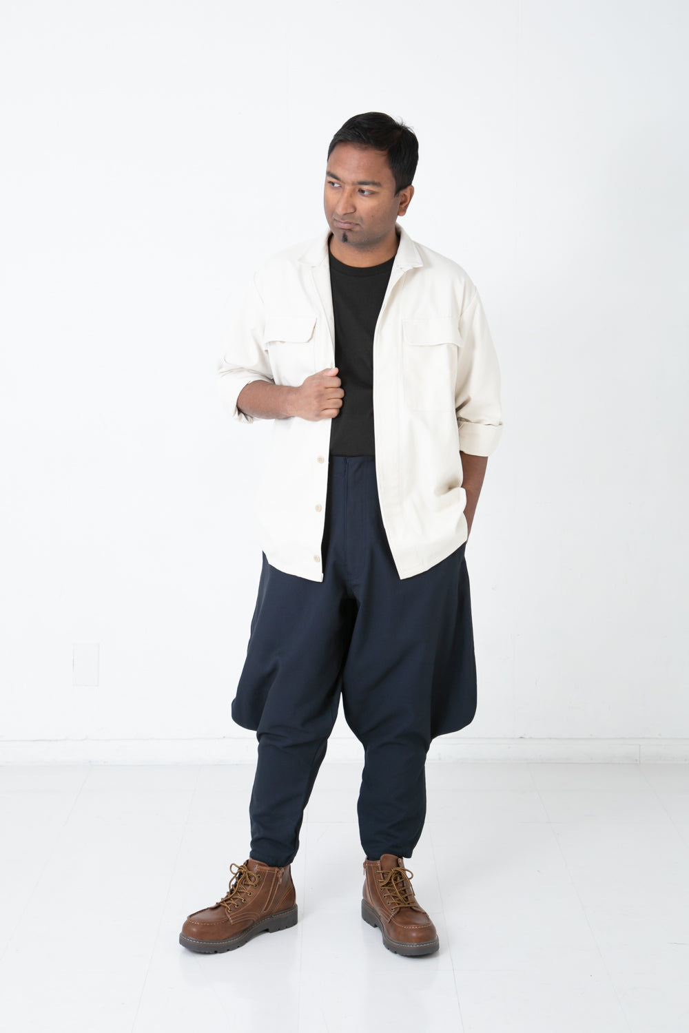 Japan made Serge 12 Shichibu Pants