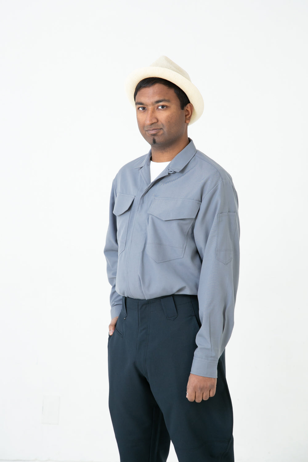 Japan made Summer Serge 13 Tobi Overshirt