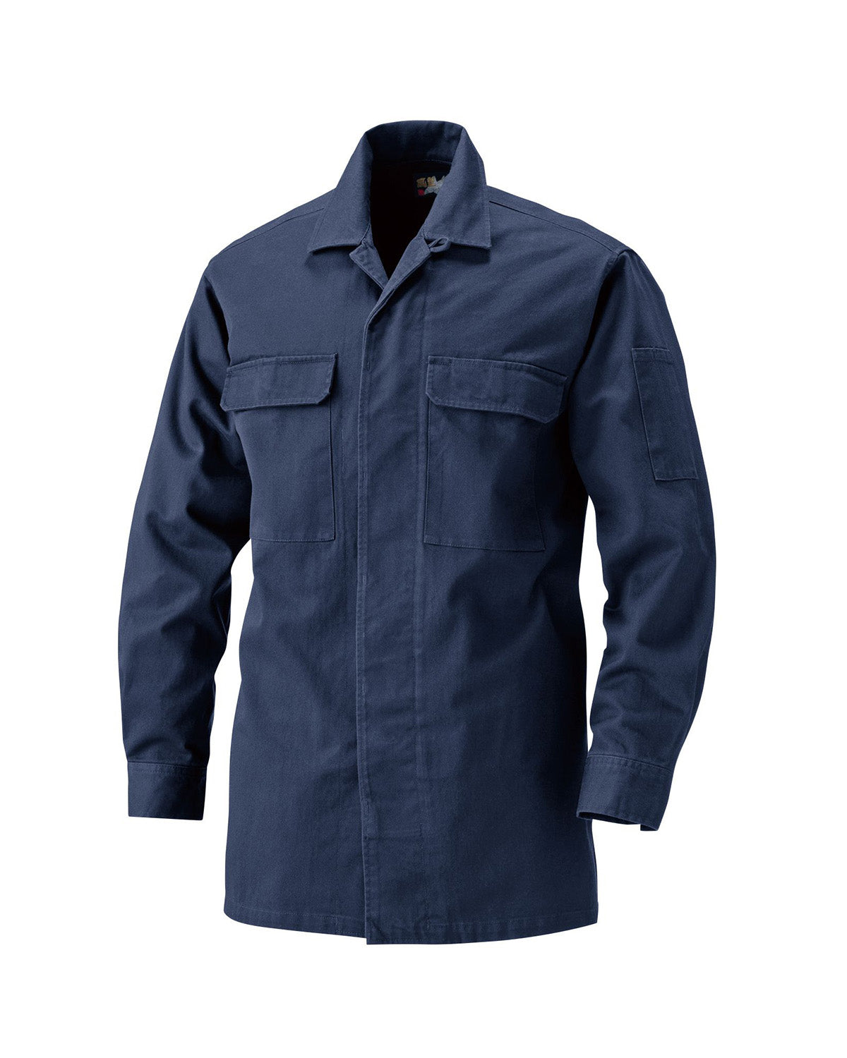 Regular Cotton 14 Tobi Work Shirt - Navy