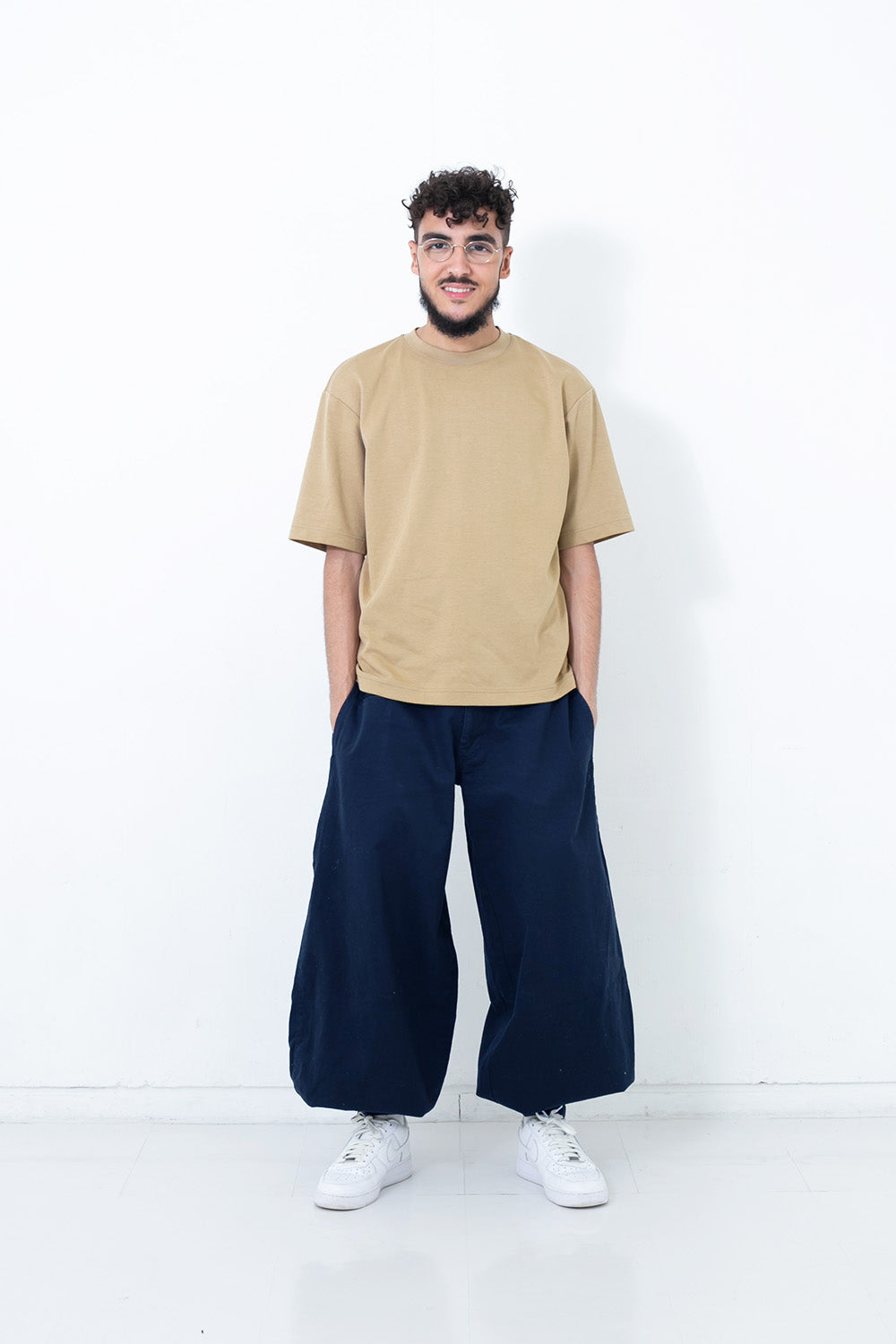 Regular Cotton 14 Tobi Pants_Model 1