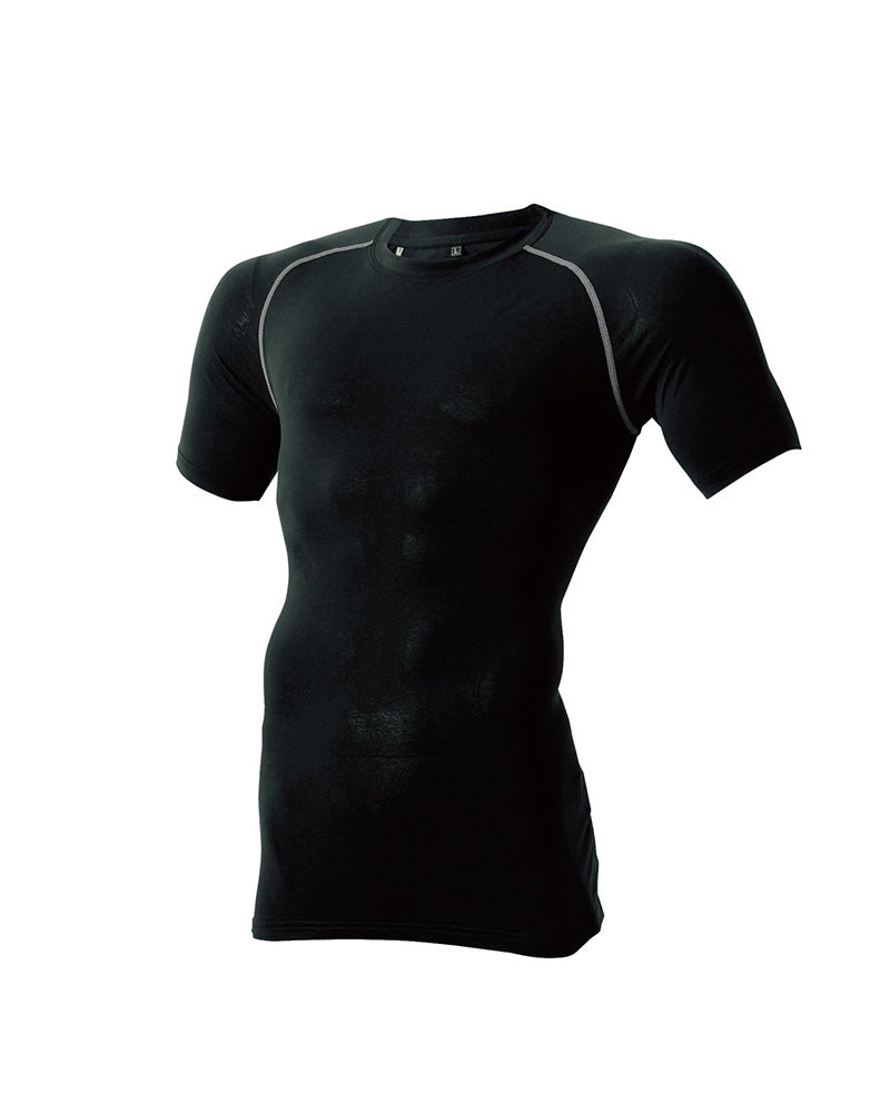 Cool Cotton Compression Shirt Short Sleeve