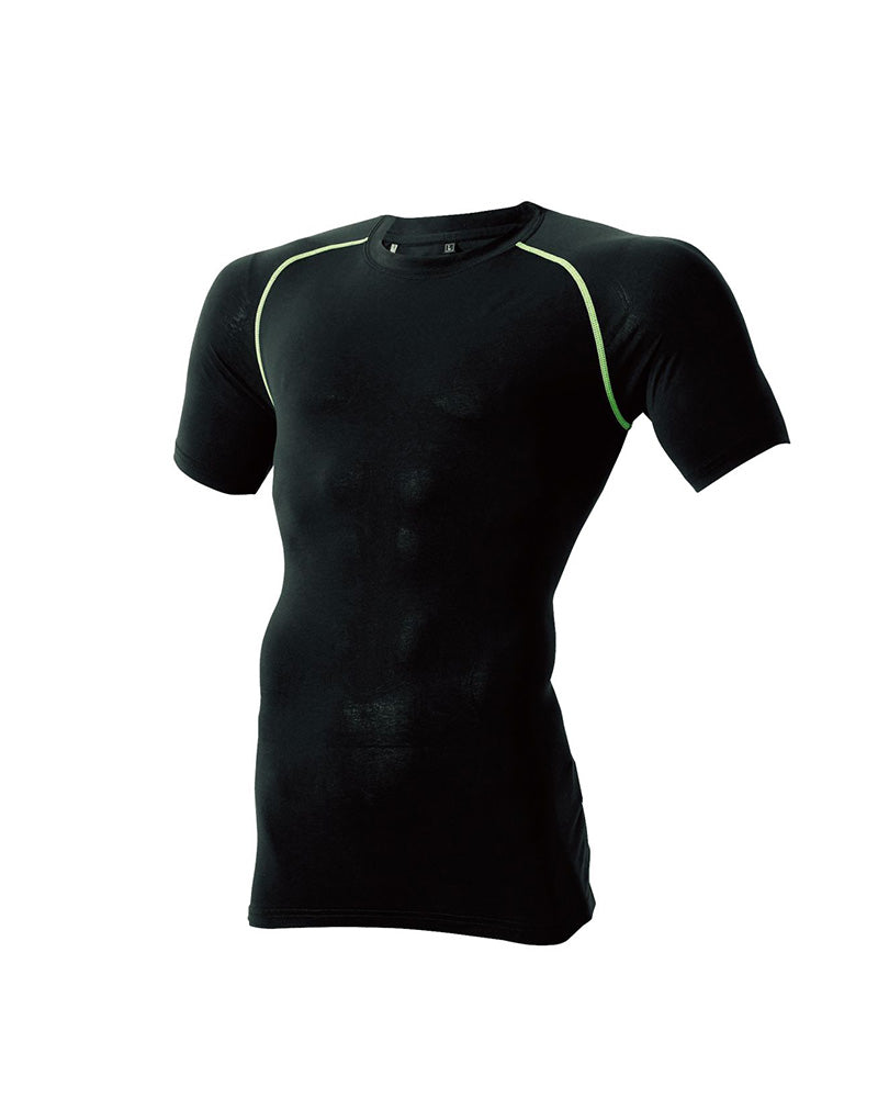 Cool Cotton Compression Shirt Short Sleeve