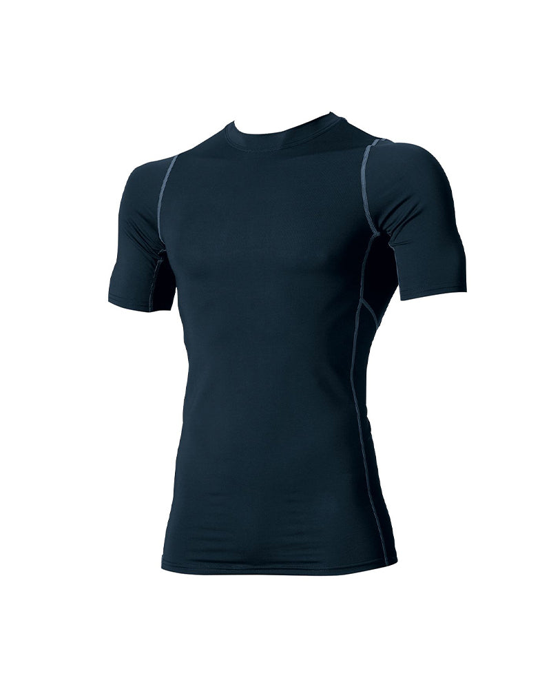 Cool Compression Shirt Short Sleeve - Black