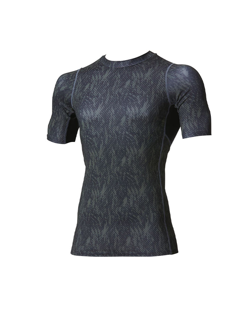 Cool Compression Shirt Short Sleeve - Camouflage Green