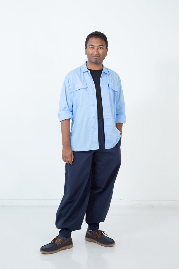 Summer Cotton 37 Overshirt_model