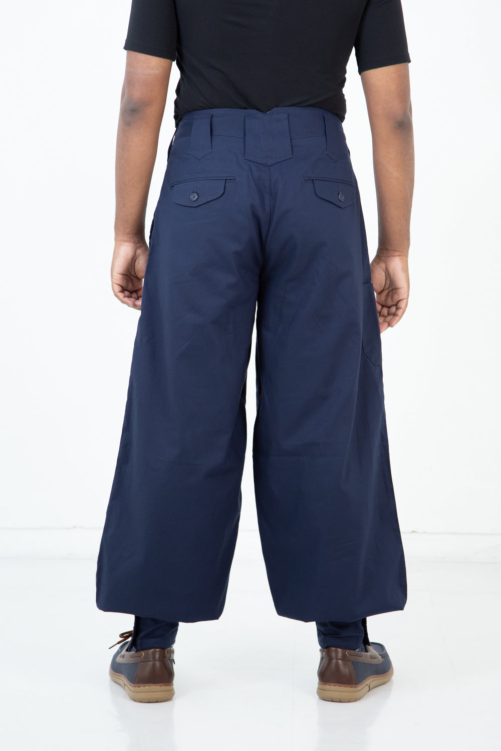 Summer Cotton 37 Edo-Style Tobi Pants_back