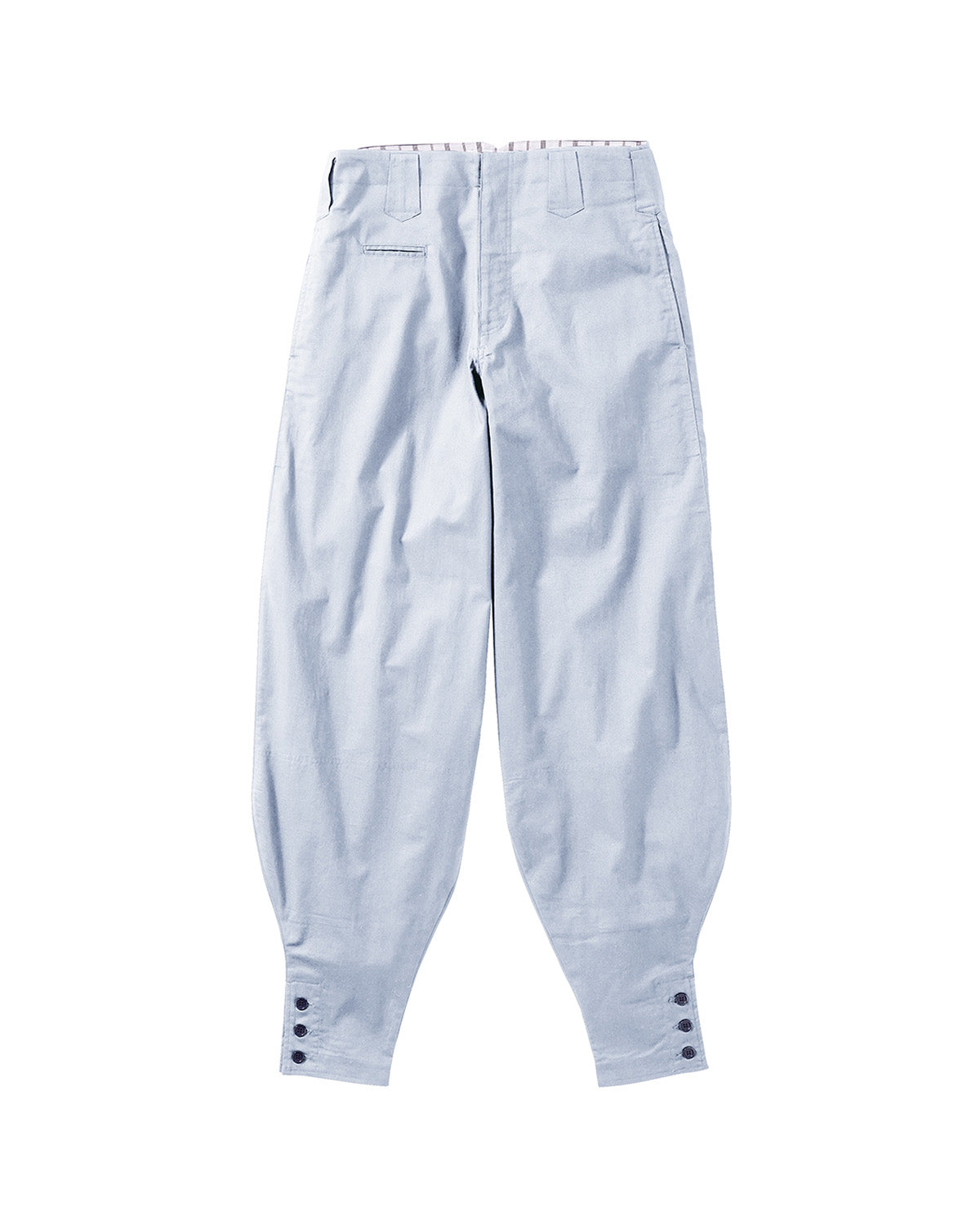 Summer Cotton 37 Edo-Style Tobi Pants_Silver grey