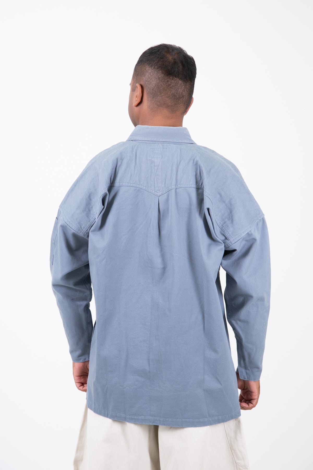 Classic Cotton 40 Tobi Oversized Shirt_back