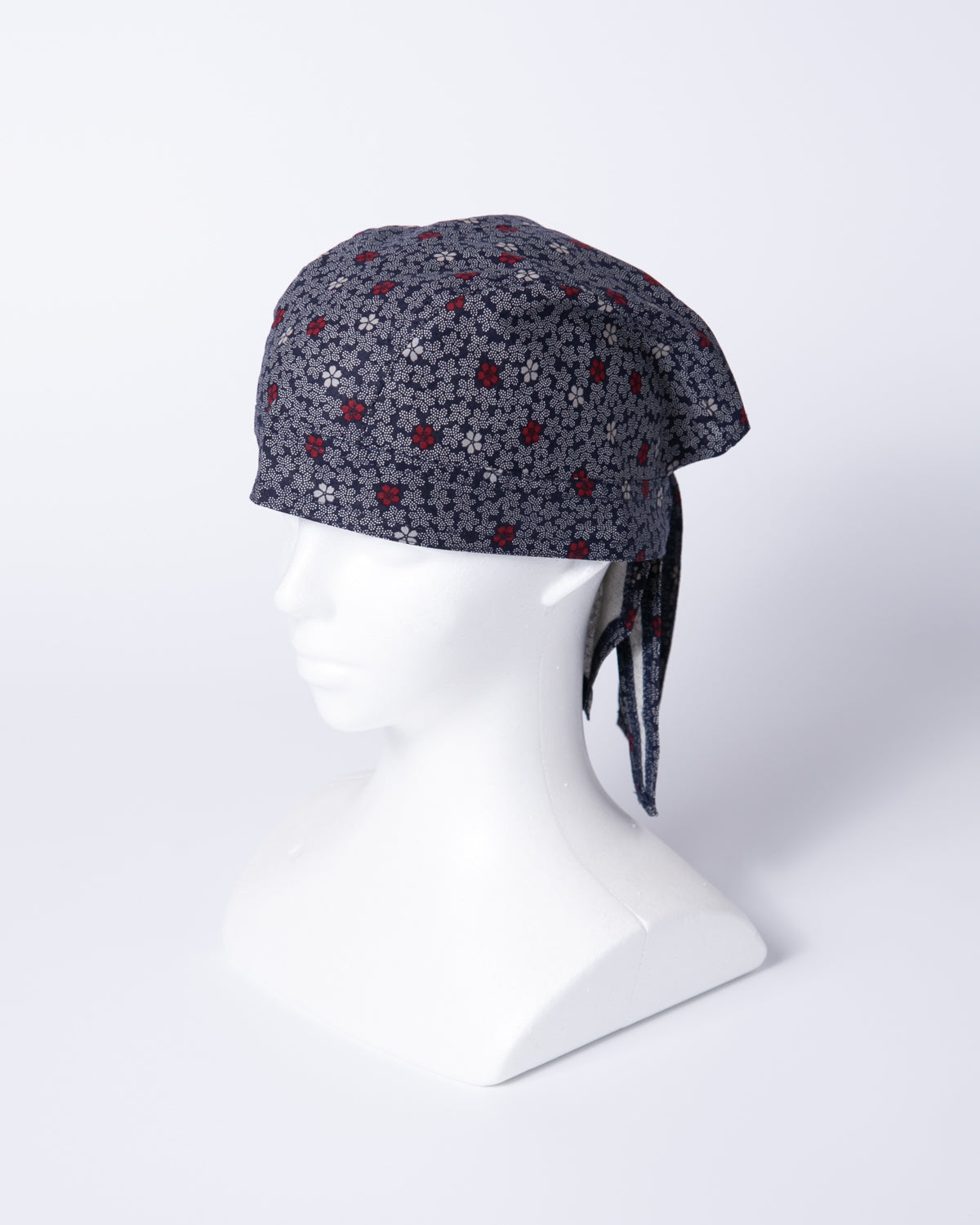 Cotton Bandana Cap - Floral Pattern