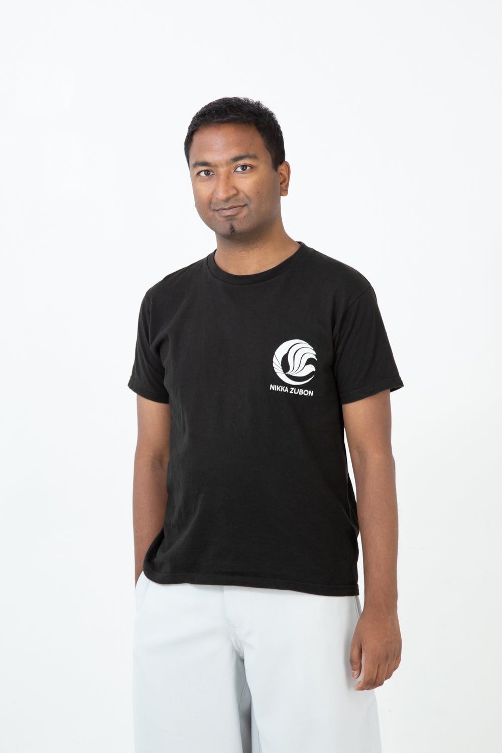 Nikka Zubon Basic Logo T-shirt - Bkack