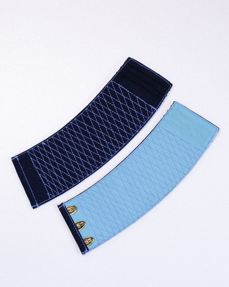 Skyblue Thread Teko Wristband flat